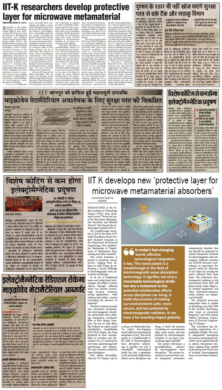 IITK Metamaterial Absorber IITK Metamaterial Absorber